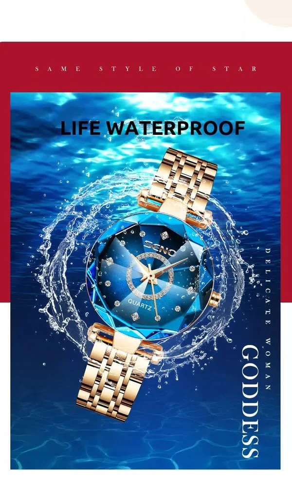 Starry Womens Stainless Steel Watch
