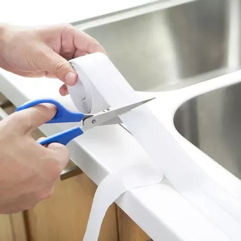 Magic Anti Mold Peel Stick Selfadhe Sive Caulk Tape Strip