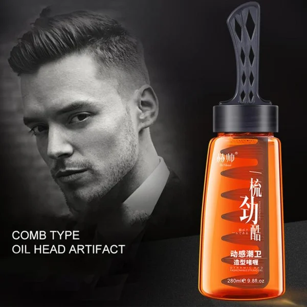 Gel with comb