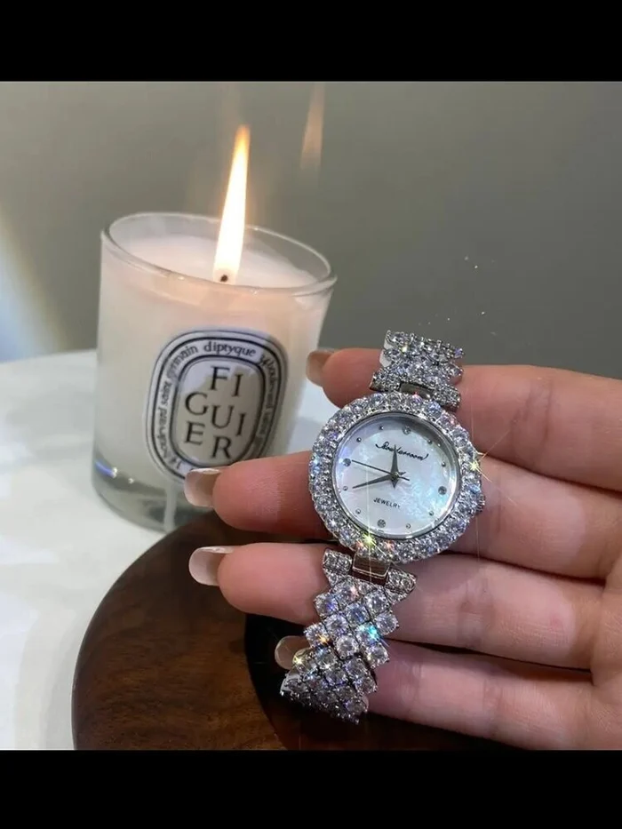 Shining 5A Cubic Zircon Watch