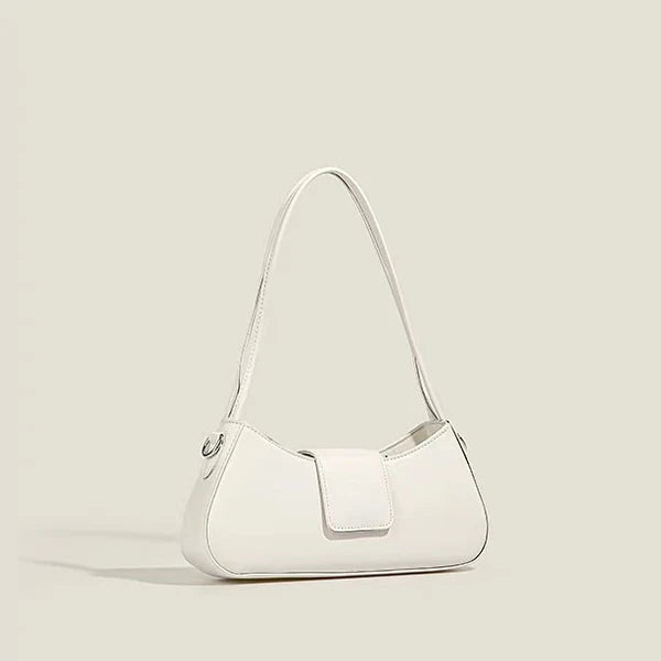 BAGUETTE SHOULDER BAG WITH FLAP
