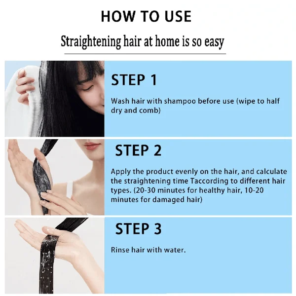 Silk Gloss Hair Straightening Cream
