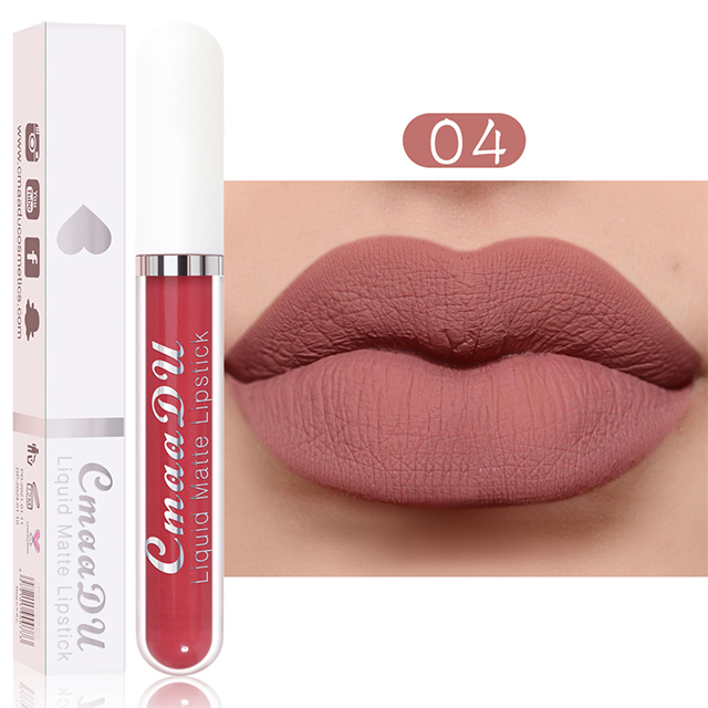 18 Shades of Matte Waterproof Long Lasting Lip Gloss