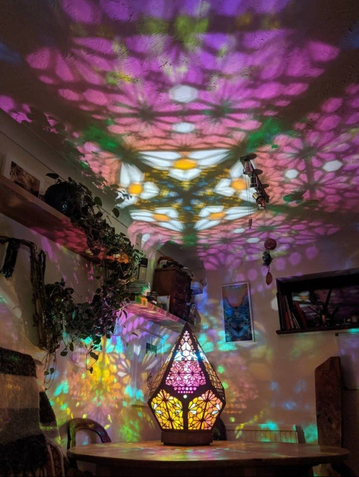 Colorful Floor Lamp Bohemian Light
