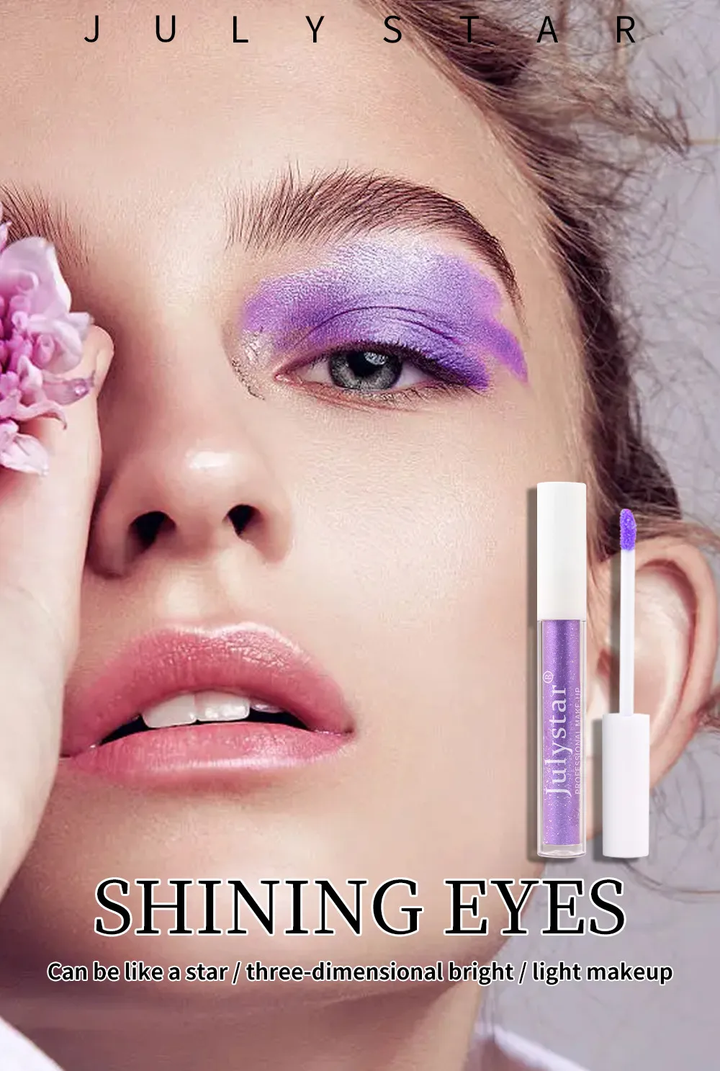 JULYSTAR 10 Colors Liquid Glitter Eyeshadow Set