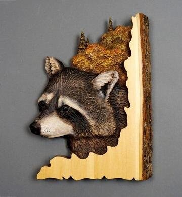 Animal Carving Handcraft Wall Hanging