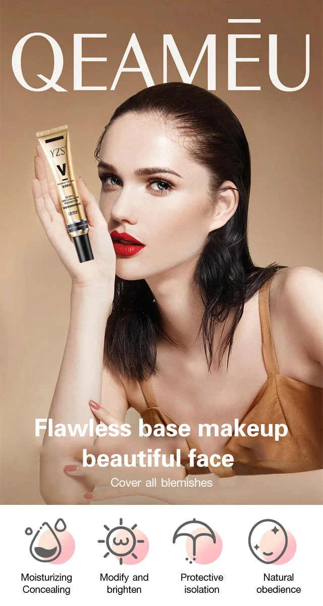 YZS GLITTER MOISTURIZING CONCEALER LIQUID FOUNDATION