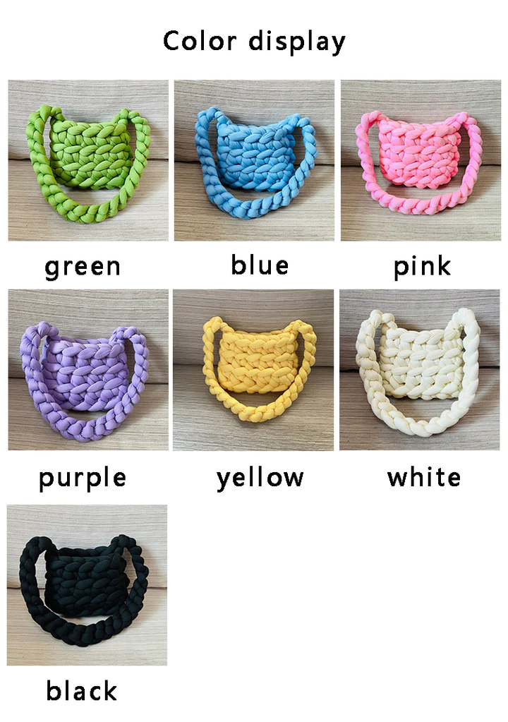 CHUNKY KNIT HANDBAG