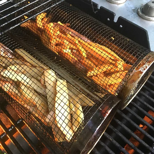 Rolling Grilling Baske