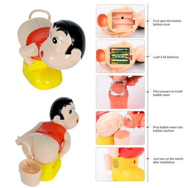 Automatic Fart Bubble Blower