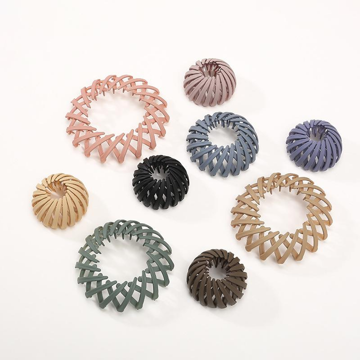 Simple Hair Styling Birds Nest Plate Hairpin