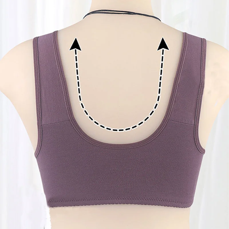 Cotton Front Closure Bra