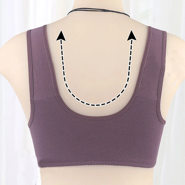 Cotton Front Closure Bra