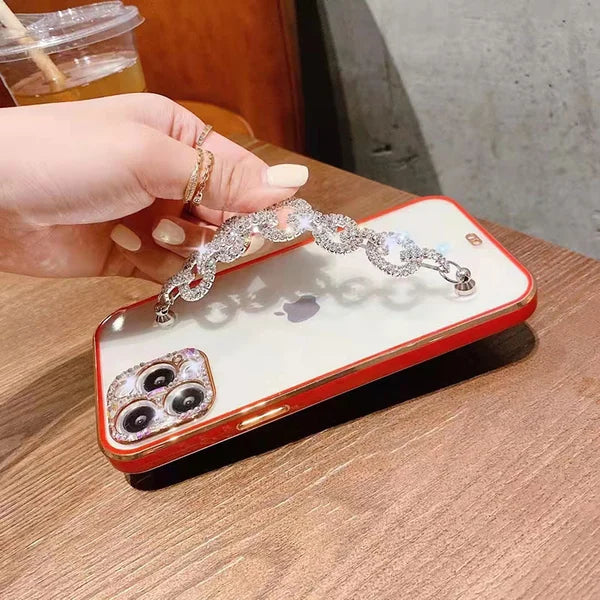 Diamond bracelet phone case