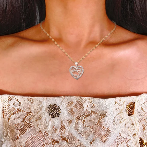 Interlocking Hearts Necklace
