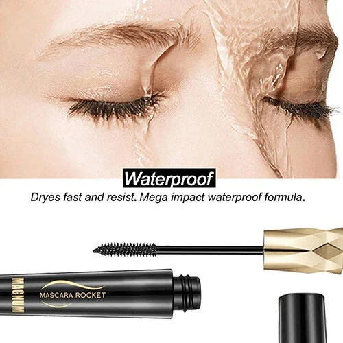 Mascara for 4D liquid eyelash extensions