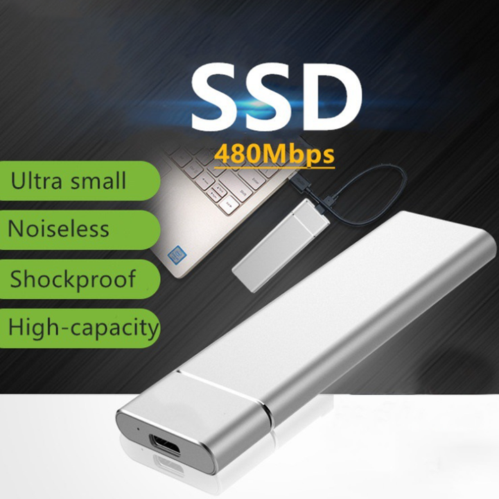 6TB 8TB 4TB 2TB Ultra Speed External SSD  Portable  Large Capability Mobile Solid State Drive for Laptops Desktop
