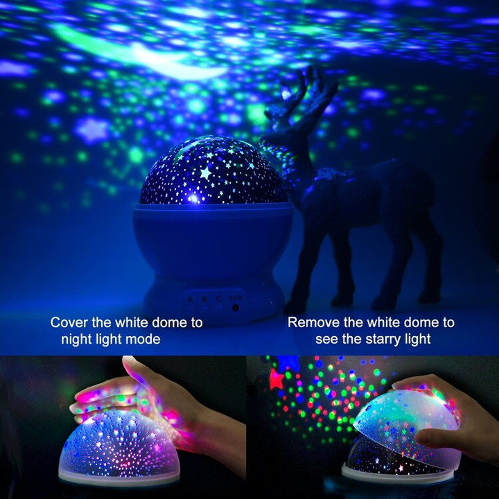 Starry Sky Night Light Projector