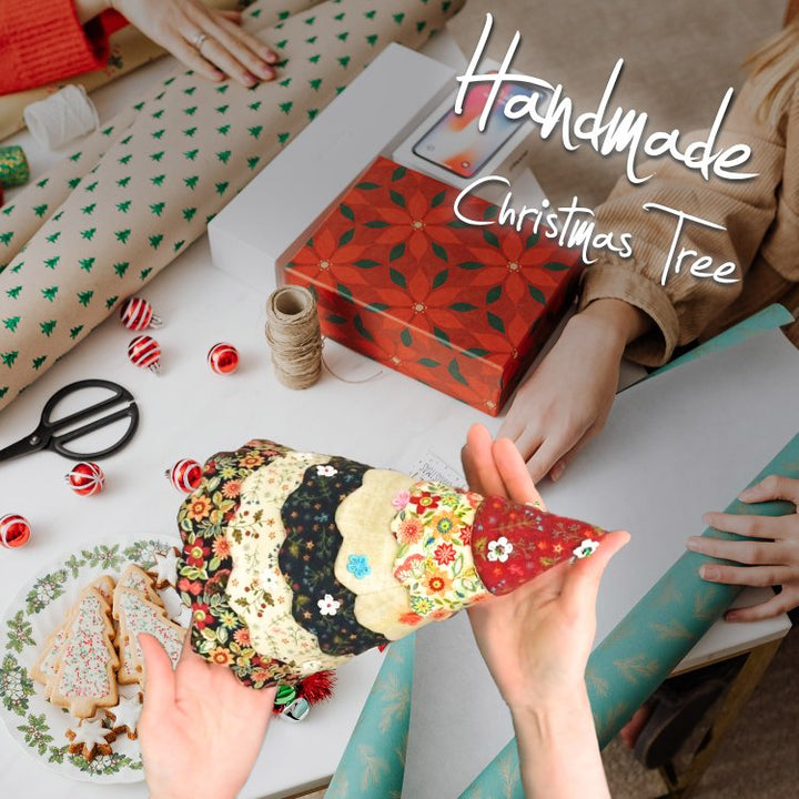 Handmade Christmas Tree Quilting Set 7PCS