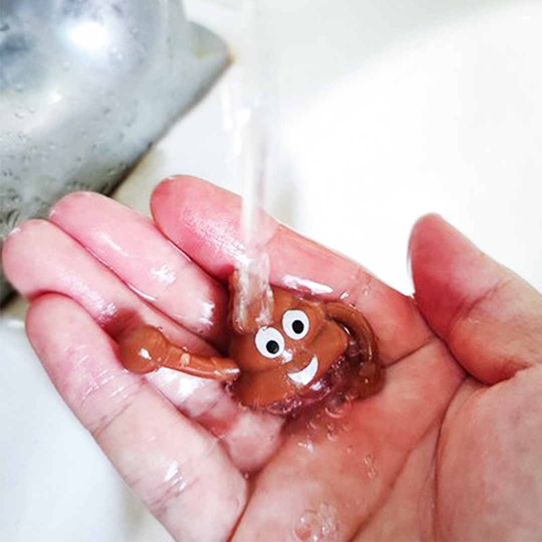 Smiley Poop Slingshot Toy