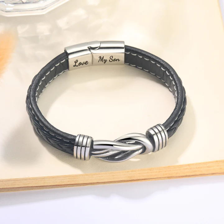 Braided Leather Bracelet
