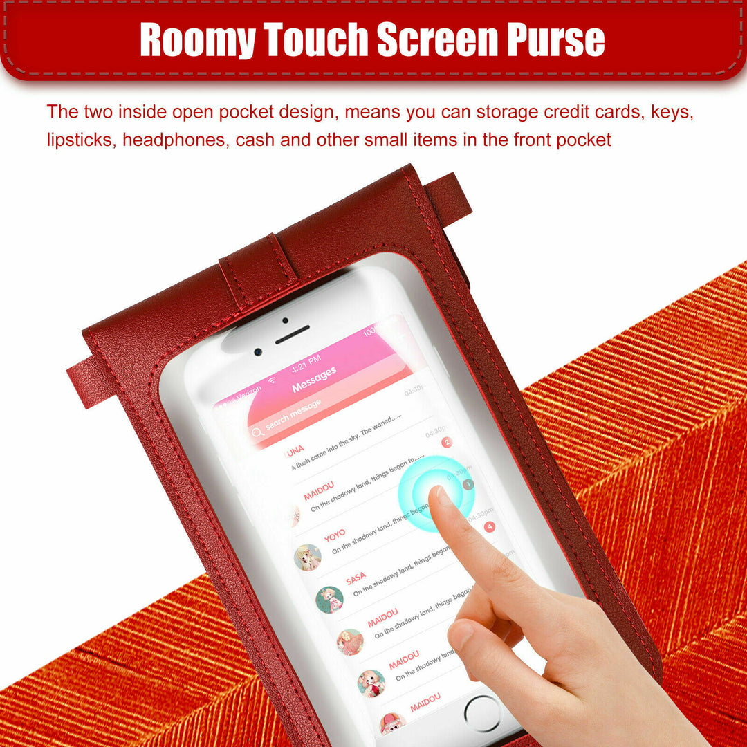 Touch Screen Cell Phone Purse
