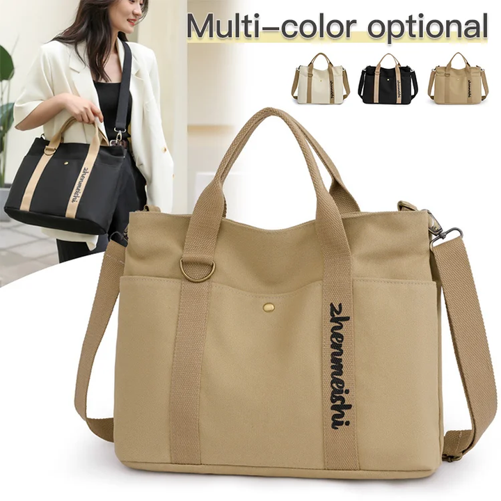 Large capacity stylish canvas bag