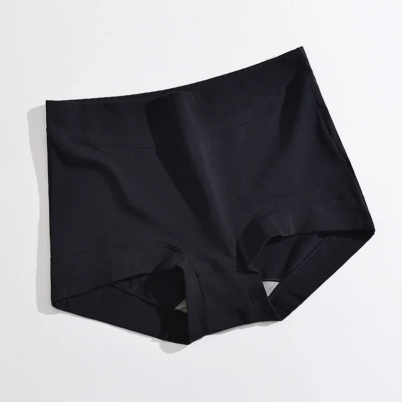 Womens Large Size High Waist Cotton Graphene Crotch Antibacterial Panties