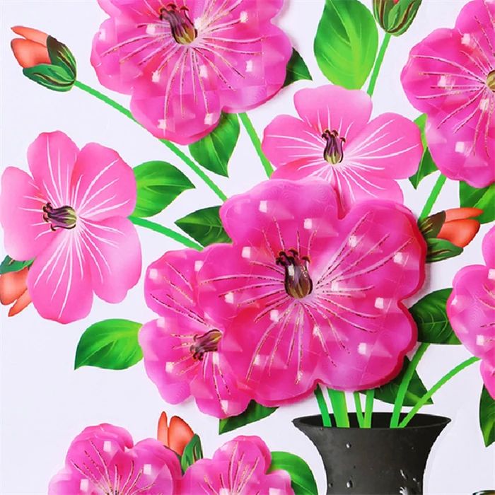 3D Vase Sticker