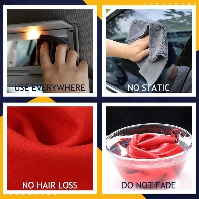 Super Absorbent Car Drying Towel 2PCS