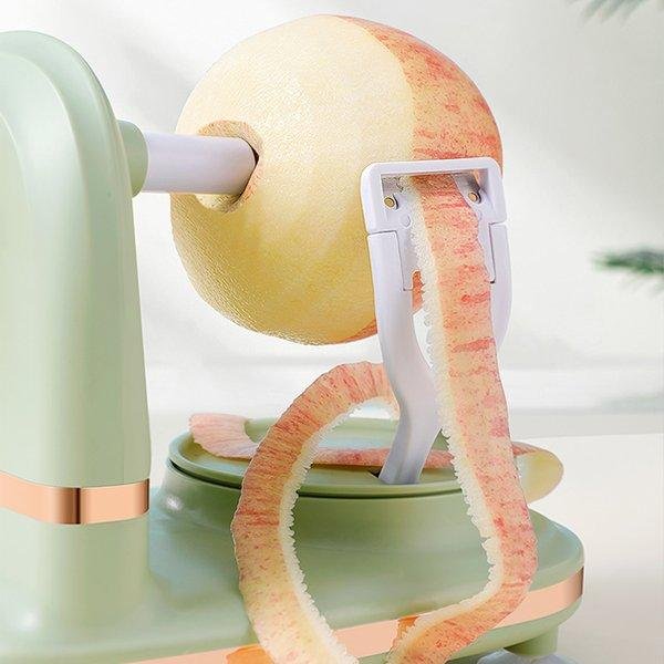 Automatic fruit peeling machine