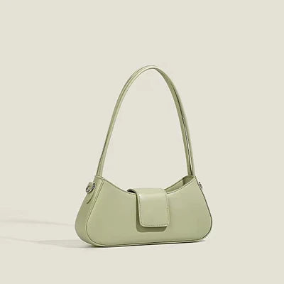 BAGUETTE SHOULDER BAG WITH FLAP