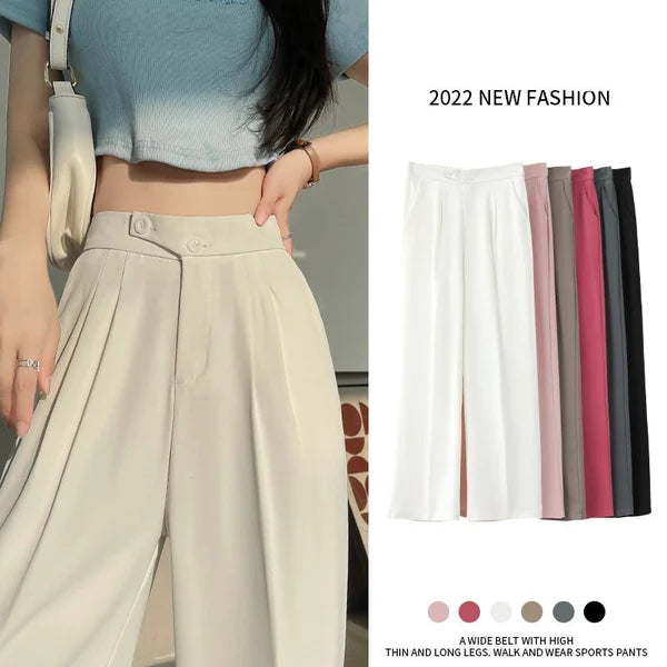 Womans Casual Full Length Loose Pants