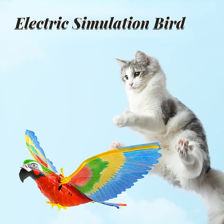 Simulation Bird Interactive Cat Toy for Indoor Cats