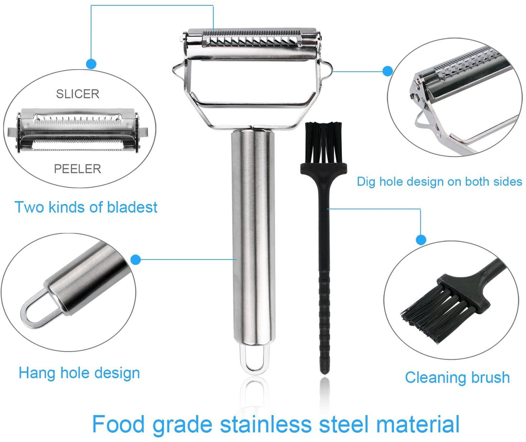 Stainless Steel Multifunctional Peeler