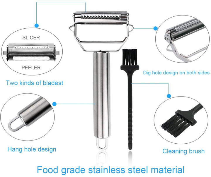 Stainless Steel Multifunctional Peeler