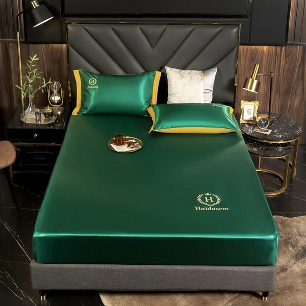 Summer Silky Ice Silk Mattress Cover