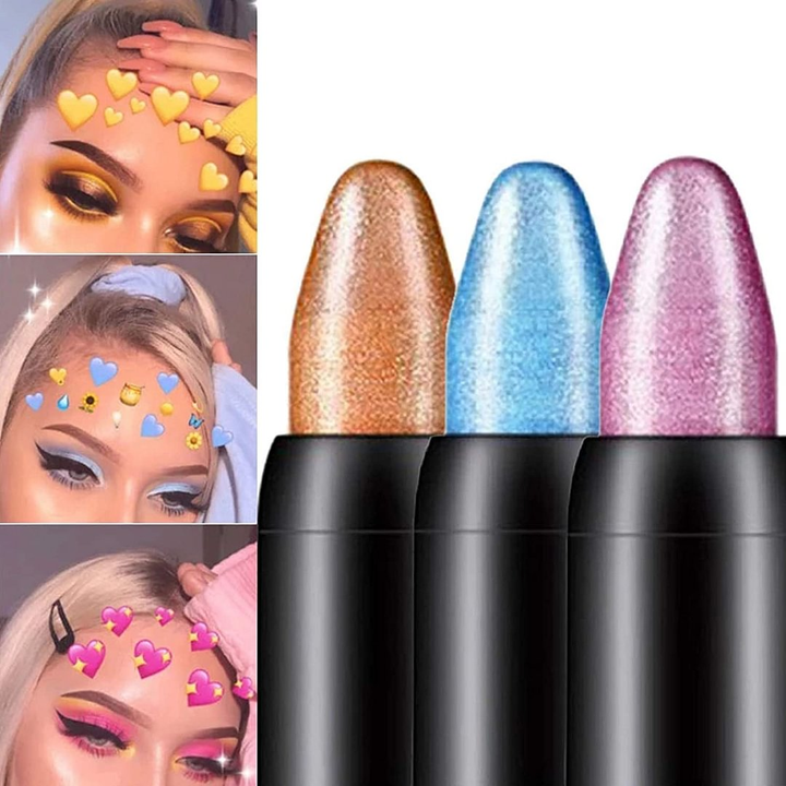 🔥15 Color Highlighter Eyeshadow Pencil Glitter Eye Shadow Eyeliner Pen