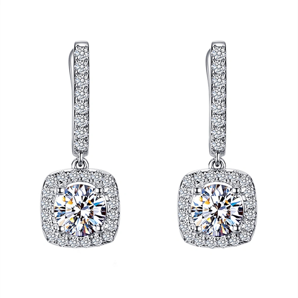 New Trendy Square Shape Drop Earrings