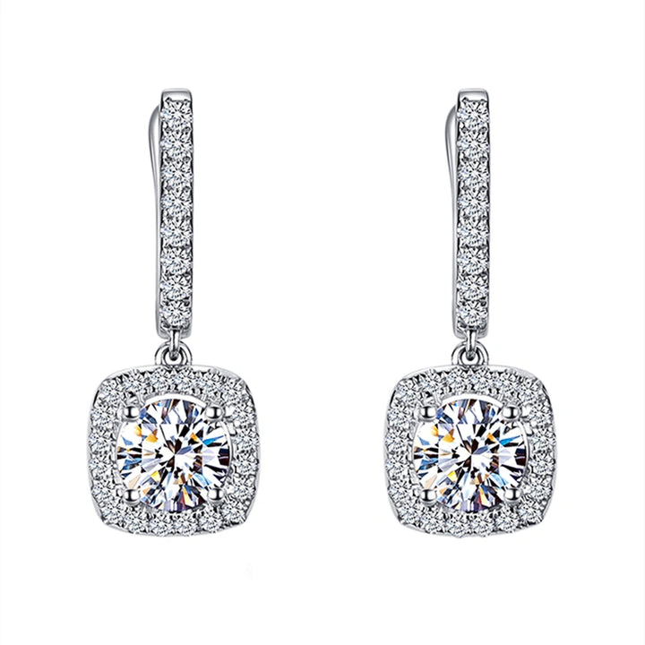 New Trendy Square Shape Drop Earrings