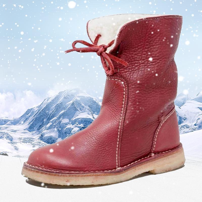 Ladies high top flat shoes stretch boots