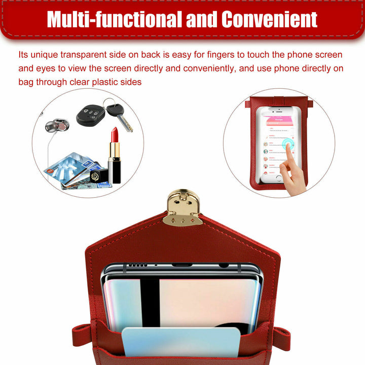 Touch Screen Cell Phone Purse