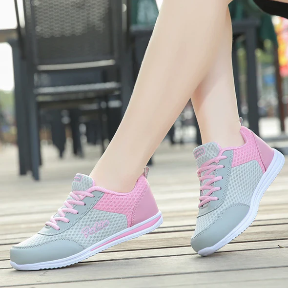 Women Comfortable Breathable Running Working Trainers Shoes