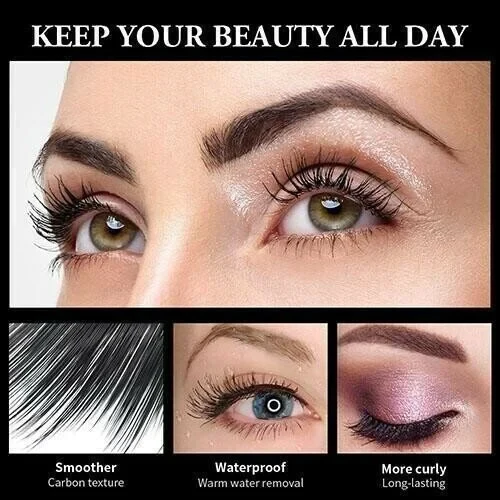 Mascara for 4D liquid eyelash extensions
