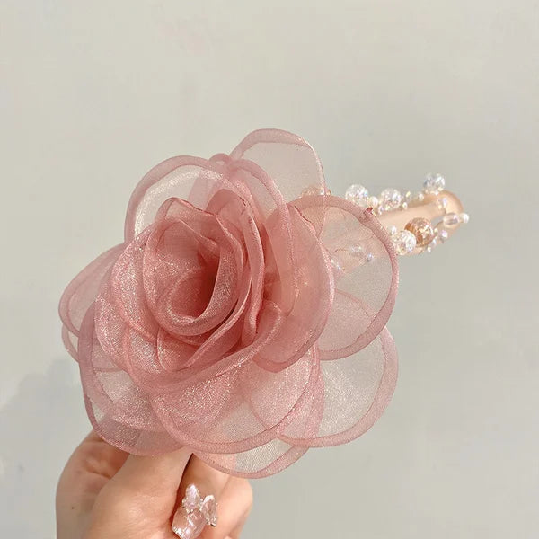 ELEGANT FLOWER HAIR CLIP