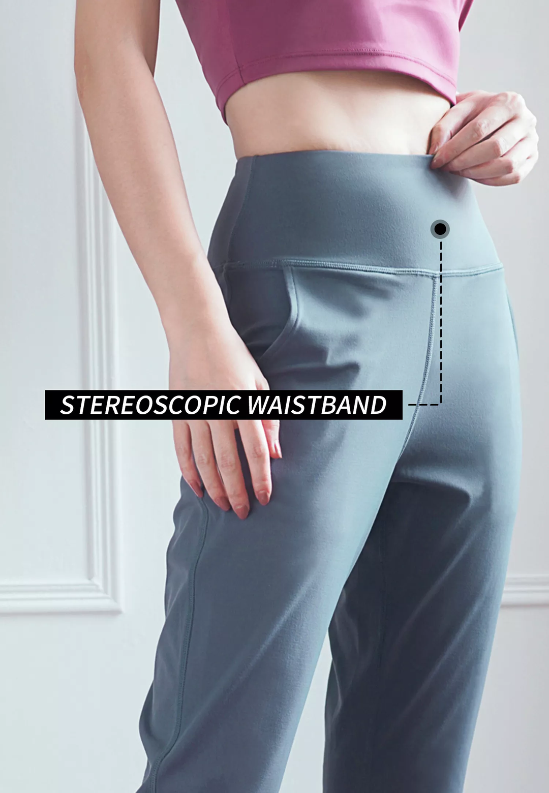 All Day High Rise Slim Cropped Jogger pants