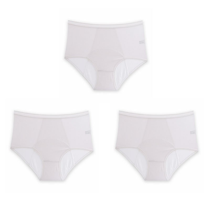 High Waist Leak Proof Ice Silk Panties