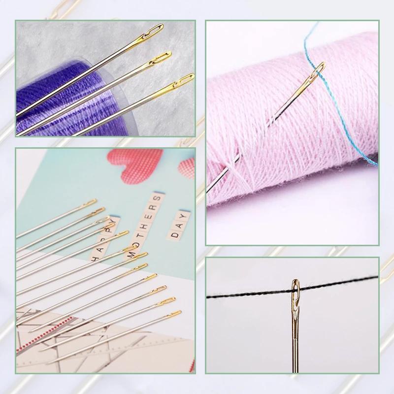 Self threading Needles