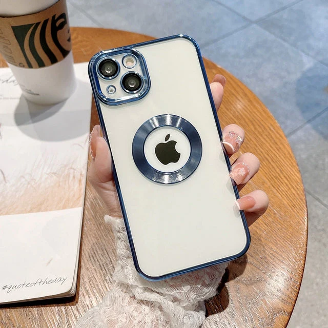 TRANSPARENT ELECTROPLATED IPHONE CASE