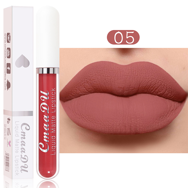 18 Shades of Matte Waterproof Long Lasting Lip Gloss
